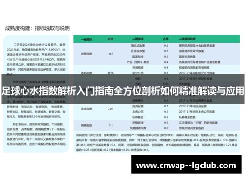 足球心水指数解析入门指南全方位剖析如何精准解读与应用